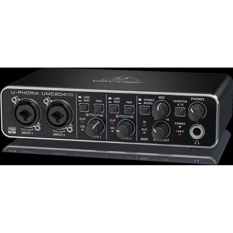 Behringer UMC-204HD Audio Interface, , large image number 4