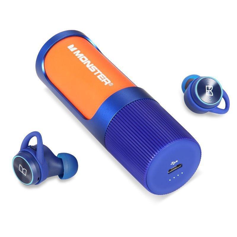 MONSTER CABLE - Monster Clarity 101 Airlinks Blue Wireless In-Ear Earbuds