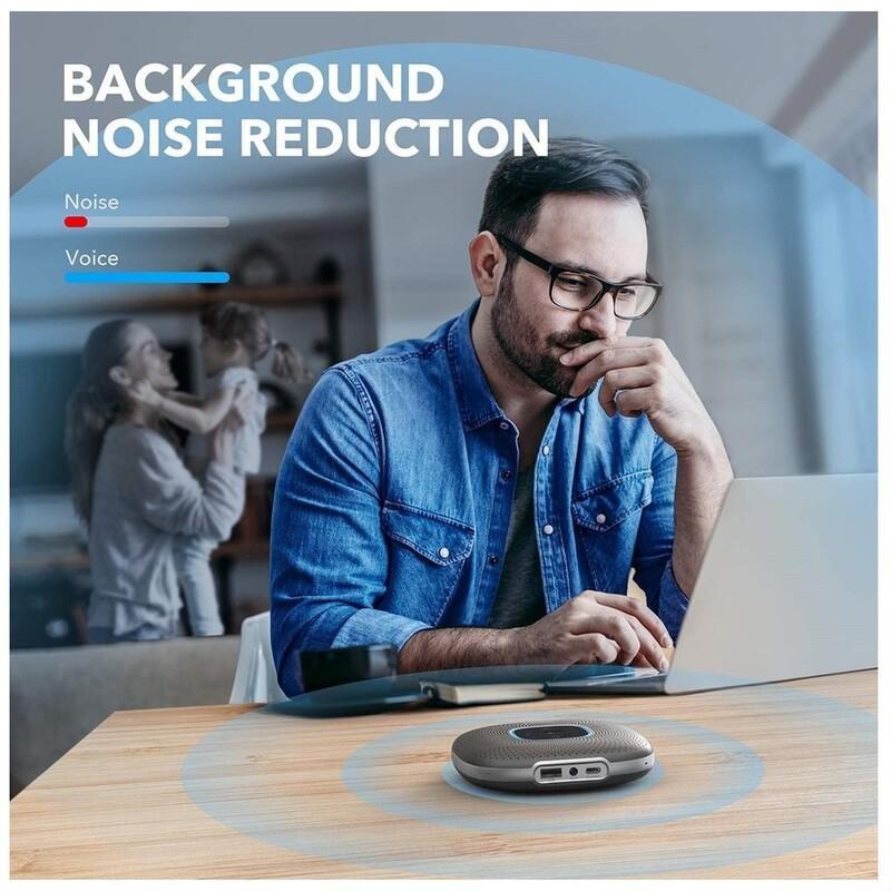 Anker PowerConf Black Bluetooth Speakerphone, , large image number 2