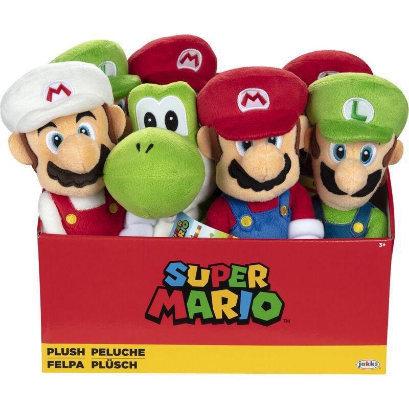 Jakks Pacific World of Nintendo Super Mario 9-Inch Plush (Assortment - Includes 1), , large image number 0