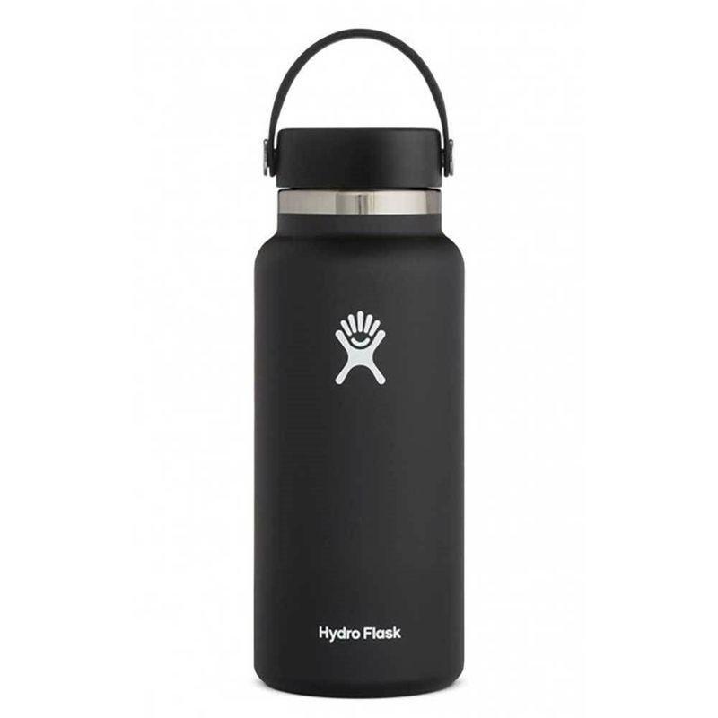 Hydro Flask Vacuum Bottle Black Wide Mouth 950ml, , large image number 0