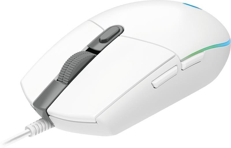 Logitech G 910-005797 G203 Lightsync Optical Gaming Mouse White 8000 Dpi, , large image number 0