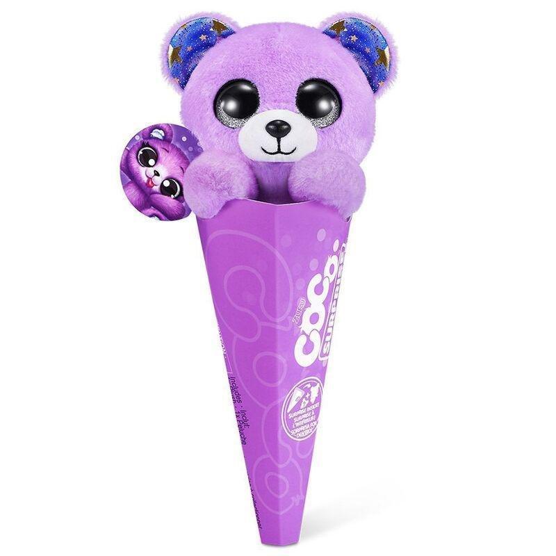 Coco Surprise Cones Classics Bear Plush Toy, , large image number 2