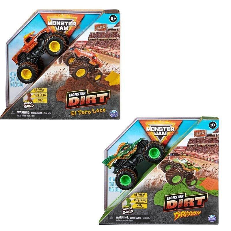 Spin Master Monster Jam 1.64 Monster Dirt Starter Set 2.0 (Assortment - Includes 1), , large image number 0