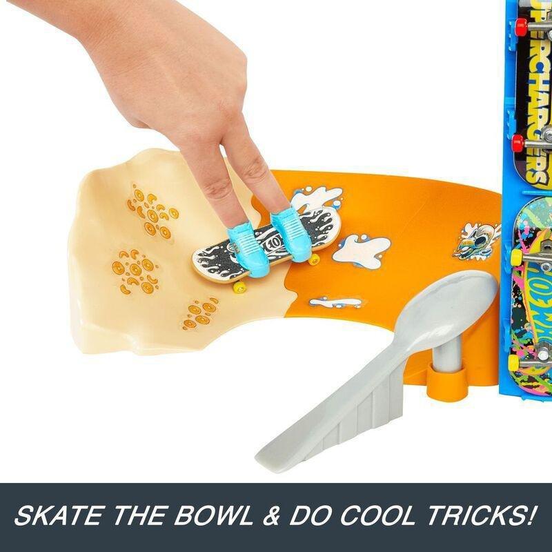 Hot Wheels Skates Tony Hawk Cereal Skate Bowl Playset HTP09, , large image number 4