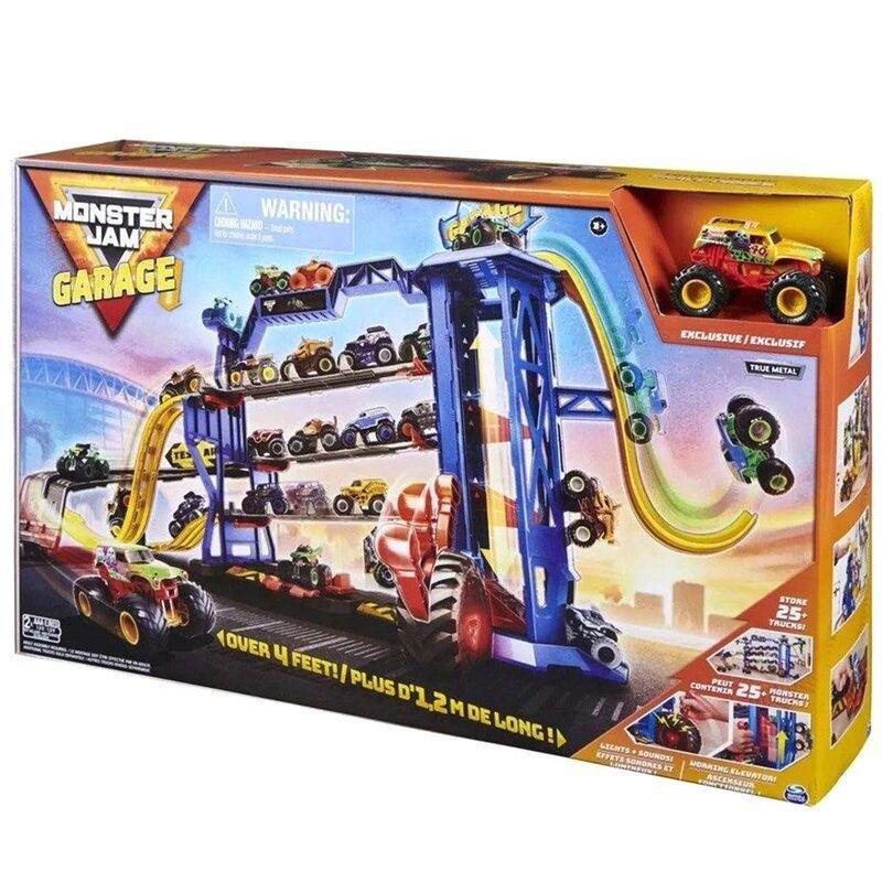 Spin Master Monster Jam 1.64 Monster Garage Playset, , large image number 0