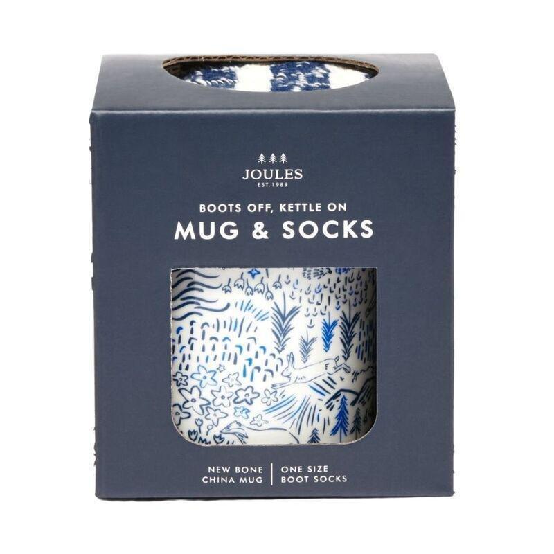 Joules Ceramic Mug 270ml & Boot Sock Set, , large image number 0