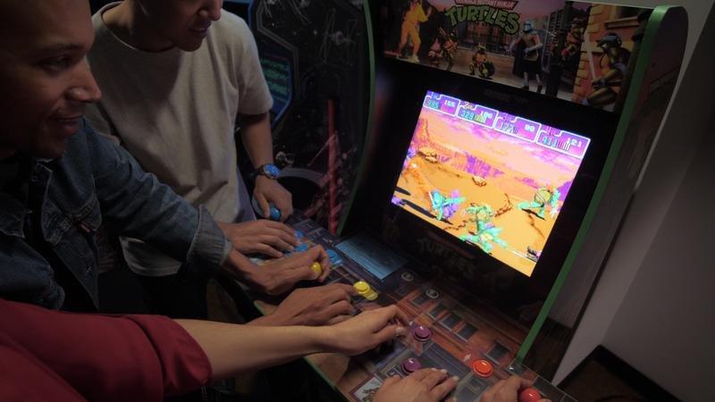 Arcade 1Up Teenage Mutant Ninja Turtles with Riser 57.8-inch, , large image number 1