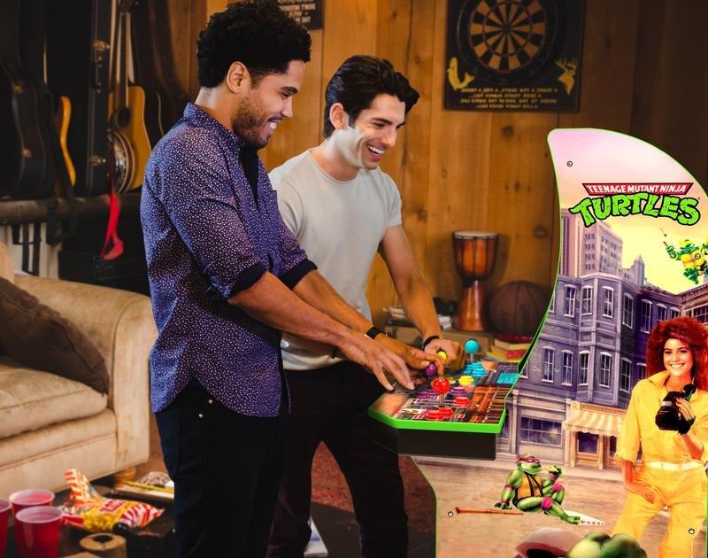 Arcade 1Up Teenage Mutant Ninja Turtles with Riser 57.8-inch, , large image number 5