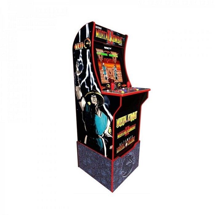 Arcade 1Up Mortal Kombat with Light-Up Marquee/Stool/Riser 57.8-inch, , large image number 2