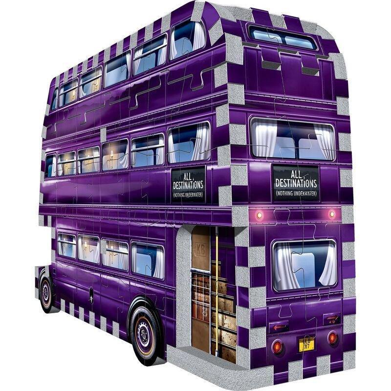 Wrebbit Harry Potter The Knight Bus 130 Pc Mini 3D Puzzle, , large image number 2