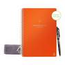 ROCKETBOOK - Rocketbook Fusion Executive Reusable Smart Notebook - Beacon Orange (6 x 8.8 Inch)