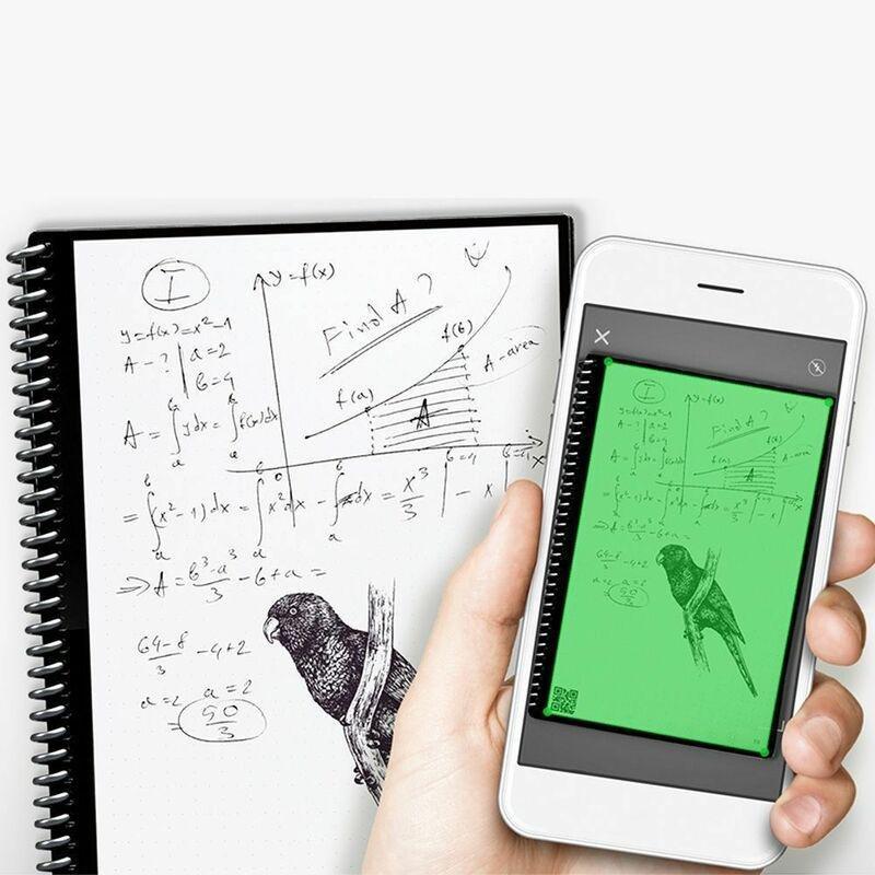 Rocketbook Fusion Executive Reusable Smart Notebook - Neptune Teal (6 x 8.8 Inch), , large image number 3