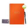 ROCKETBOOK - Rocketbook Core Executive Lined Reusable Smart Notebook - Beacon Orange (6 x 8.8 in)