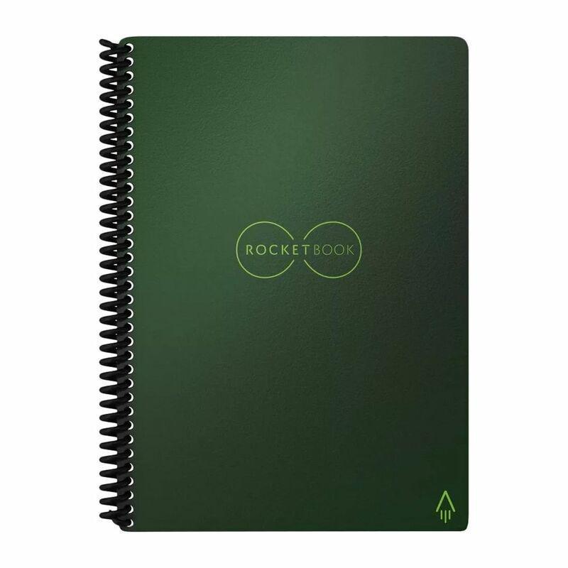 Rocketbook Core Executive Lined Reusable Smart Notebook - Terresterial Green (6 x 8.8 in), , large image number 0