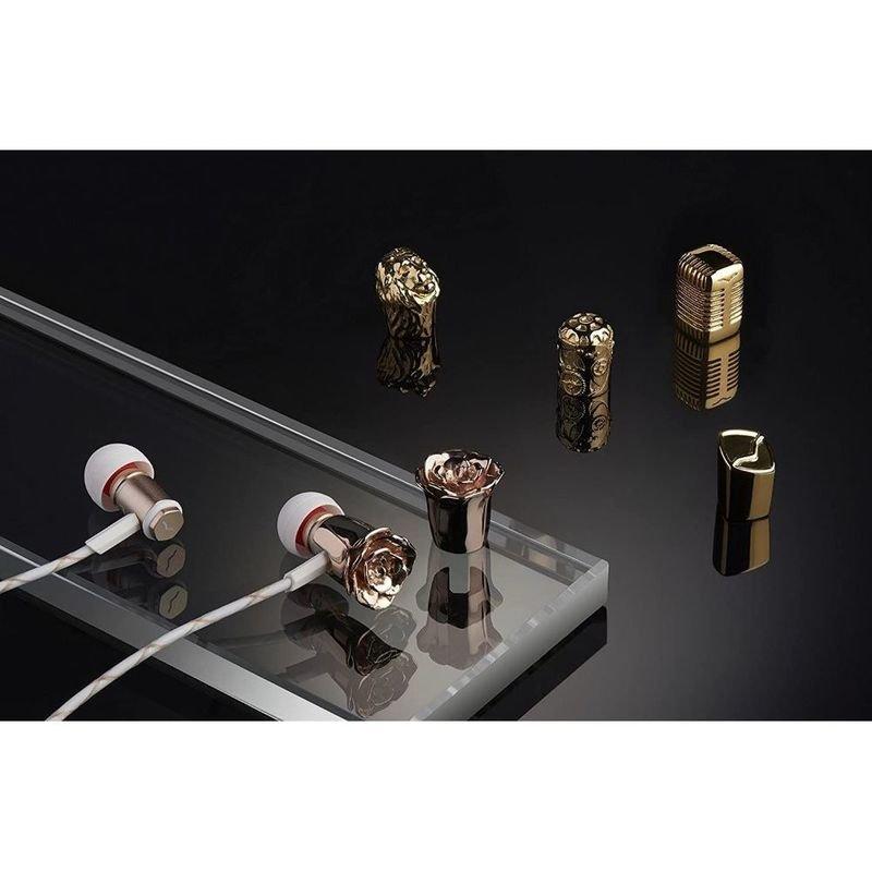 V-MODA Forza Metallo In-Ear Headphones with 3-Button Remote & Microphone Rose Gold (For Apple/iOS Devices), , large image number 3