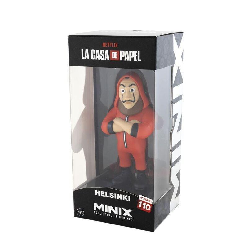 Minix TV Series Money Heist Helsinki With Mask Collectible Figurine 4.7-Inch, , large image number 2