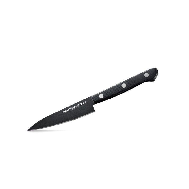 Samura Shadow Non Stick Coating Kitchen Knives Set - Black (Set of 3), , large image number 2