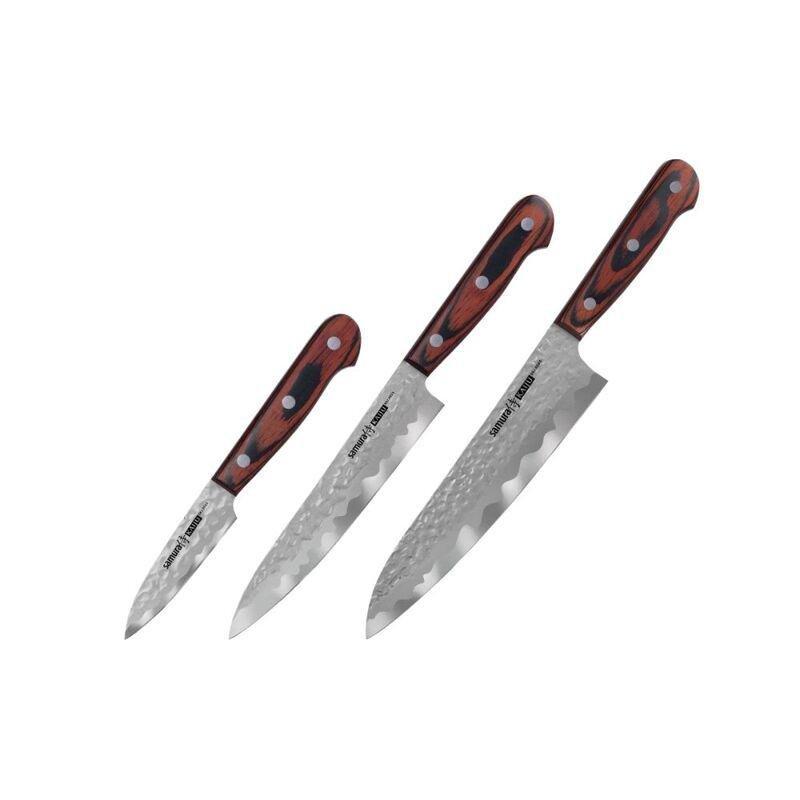Samura Kaiju Stainless Steel Kitchen Knives Set (Set of 3), , large image number 0