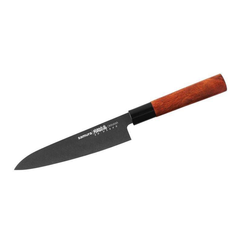 Samura Okinawa Stonewash Gyuto Knife (6.7-Inch/170mm), , large image number 0