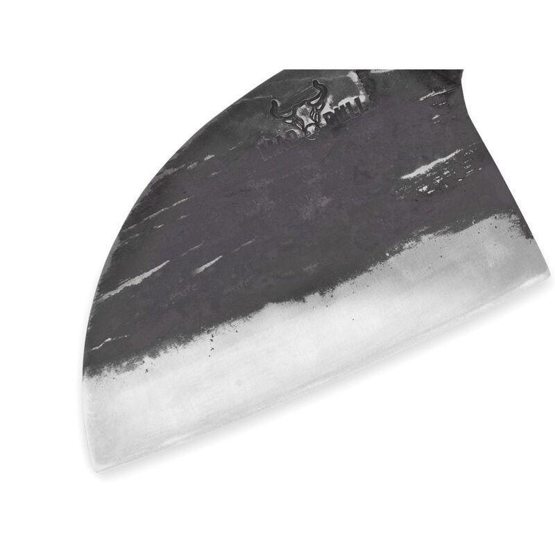 Samura Mad Bull Serbian Stainless Steel Chef’s Knife With Marble Carbon Handle (7.0-Inch/ 180 mm), , large image number 2