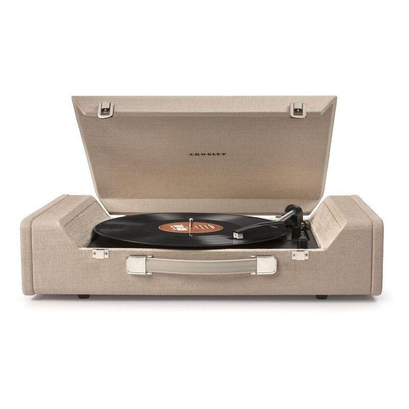 Crosley Nomad Portable Turntable with Built-in Speakers- Brown, , large image number 0