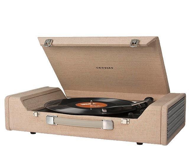 Crosley Nomad Portable Turntable with Built-in Speakers- Brown, , large image number 3