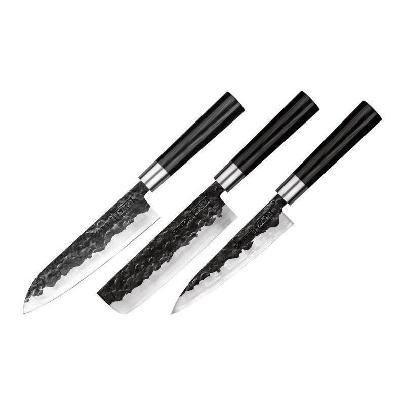 Samura Blacksmith Stainless Steel Kitchen Knives Set (Set of 3), , large image number 0
