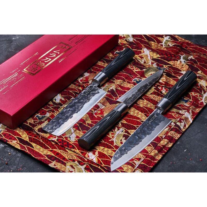 Samura Blacksmith Stainless Steel Kitchen Knives Set (Set of 3), , large image number 2