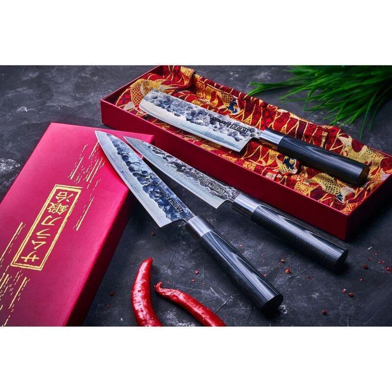 Samura Blacksmith Stainless Steel Kitchen Knives Set (Set of 3), , large image number 4