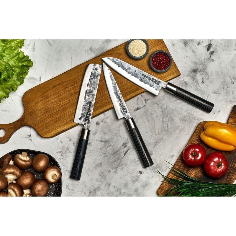 Samura Blacksmith Stainless Steel Kitchen Knives Set (Set of 3), , large image number 5