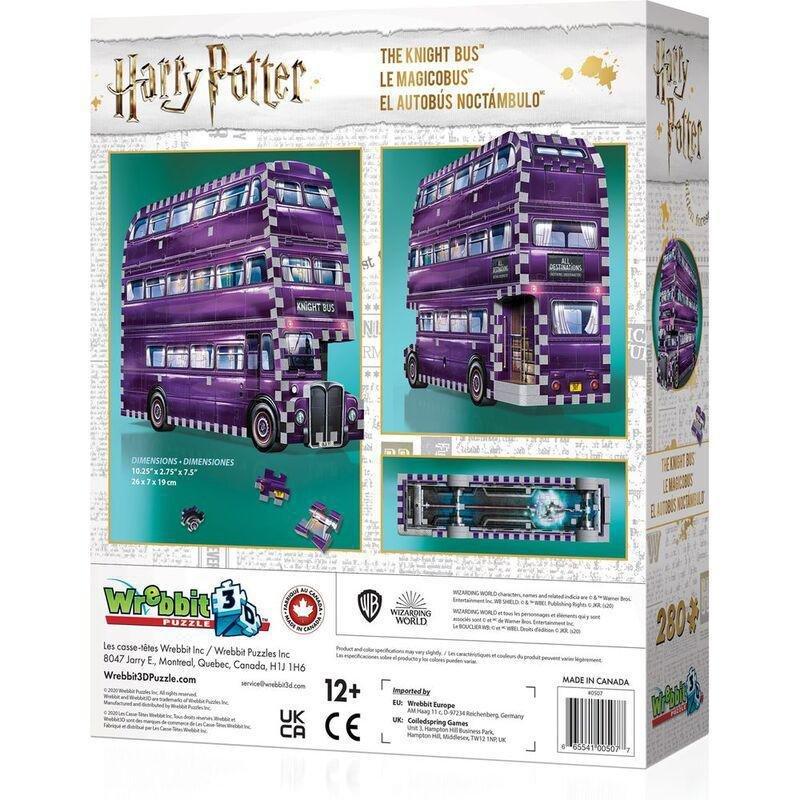 Wrebbit Harry Potter Harry Potter The Knight Bus 280 Pcs 3D Puzzle , , large image number 4