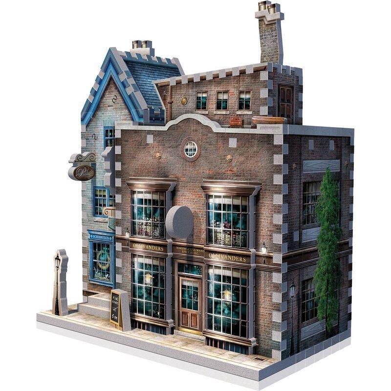 Wrebbit Harry Potter Diagon Alley Collection Ollivander`S Wand Shop & Scribbulus 295 Pcs 3D Puzzle, , large image number 1