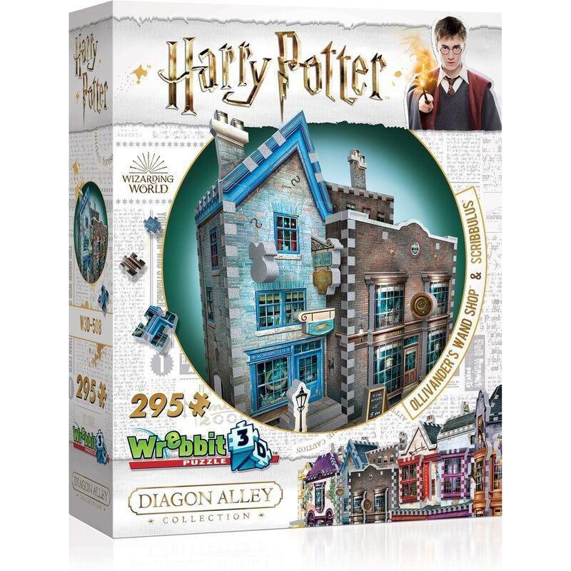Wrebbit Harry Potter Diagon Alley Collection Ollivander`S Wand Shop & Scribbulus 295 Pcs 3D Puzzle, , large image number 6