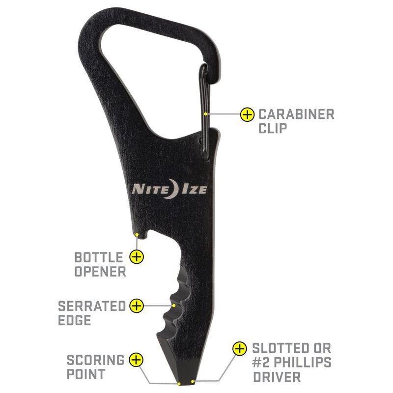 Nite Ize Doohickey Clipkey Key Tool Black, , large image number 1