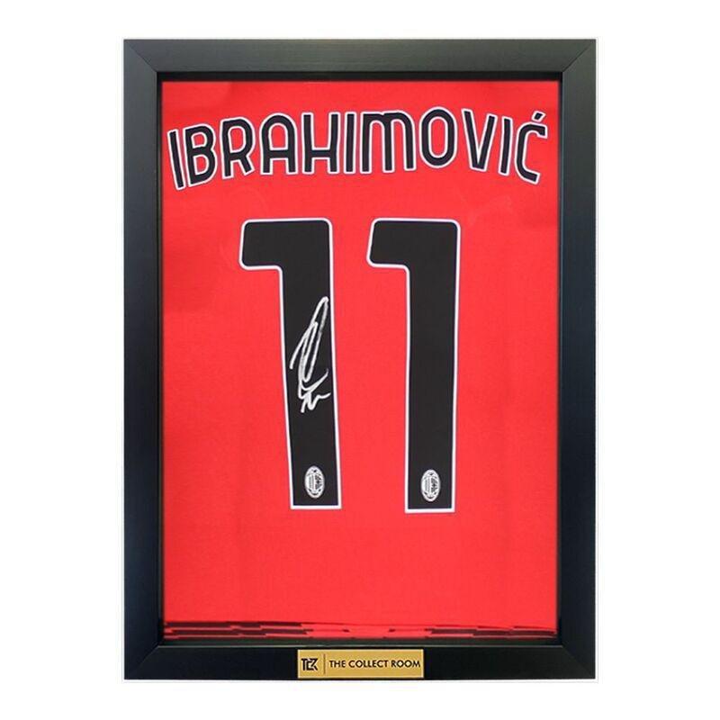 The Collect Room Zlatan Ibrahimovic Back Signed Modern Ac Milan Home Shirt, , large image number 0