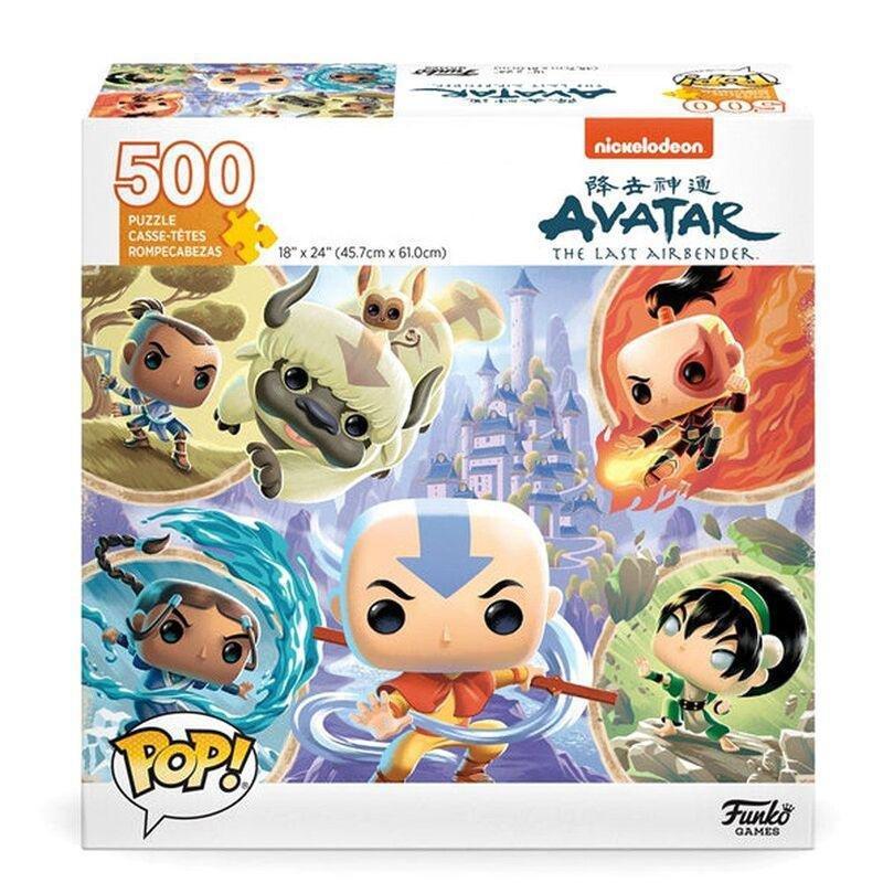 Funko Pop! Games Movies Avatar The Last Airbender Puzzle Jigsaw Puzzle (500 Pieces), , medium
