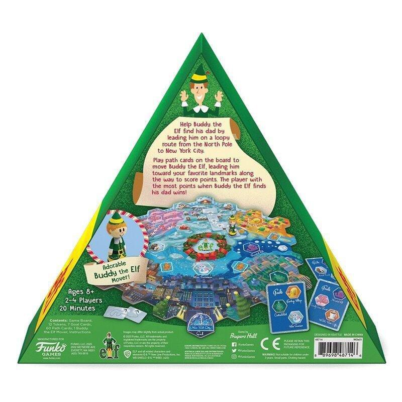 Funko Pop! Games Movies Elf Journey From The North Pole Game Board Game, , large image number 1