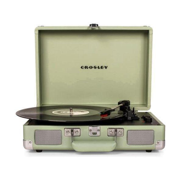Crosley Cruiser Deluxe Portable Turntable with Built-in Speakers - Mint, , large image number 0