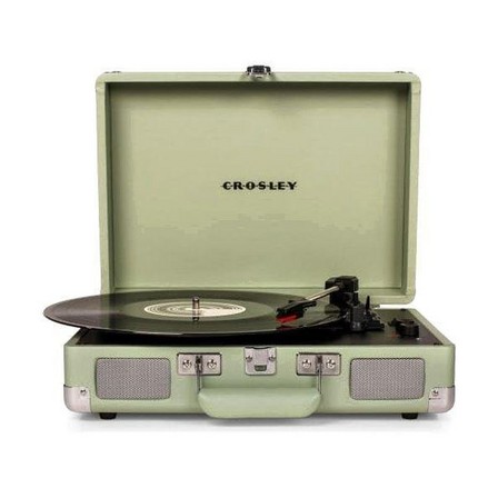 CROSLEY - Crosley Cruiser Deluxe Portable Turntable with Built-in Speakers - Mint