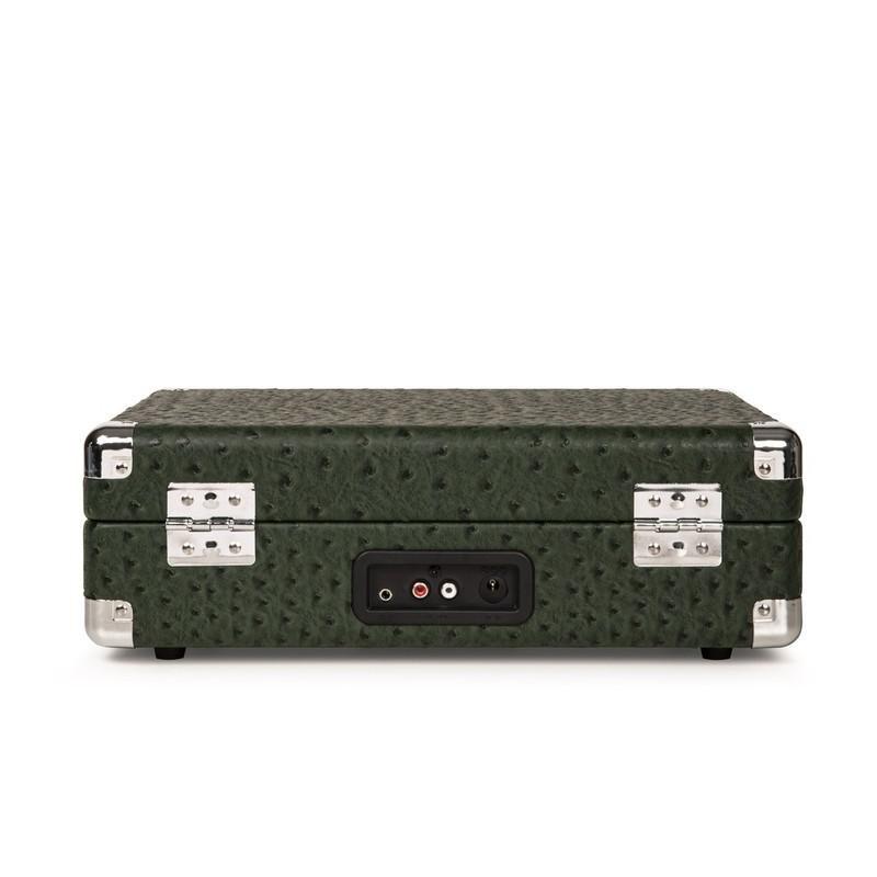 Crosley Cruiser Deluxe Portable Turntable with Built-in Speakers - Green Ostrich, , large image number 2