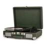 CROSLEY - Crosley Cruiser Deluxe Portable Turntable with Built-in Speakers - Green Ostrich