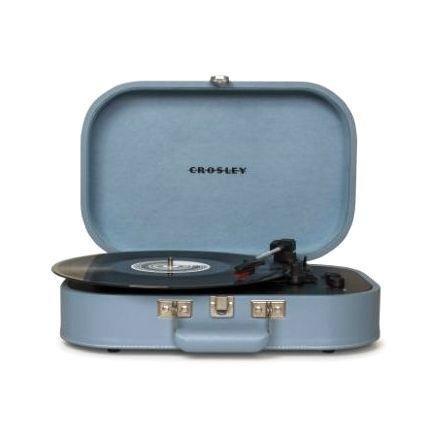 Crosley Discovery Bluetooth Portable Turntable with Built-in Speakers - Glacier, , large image number 0