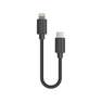 POWEROLOGY - Powerology USB-C to Lightning Cable 0.25m Black