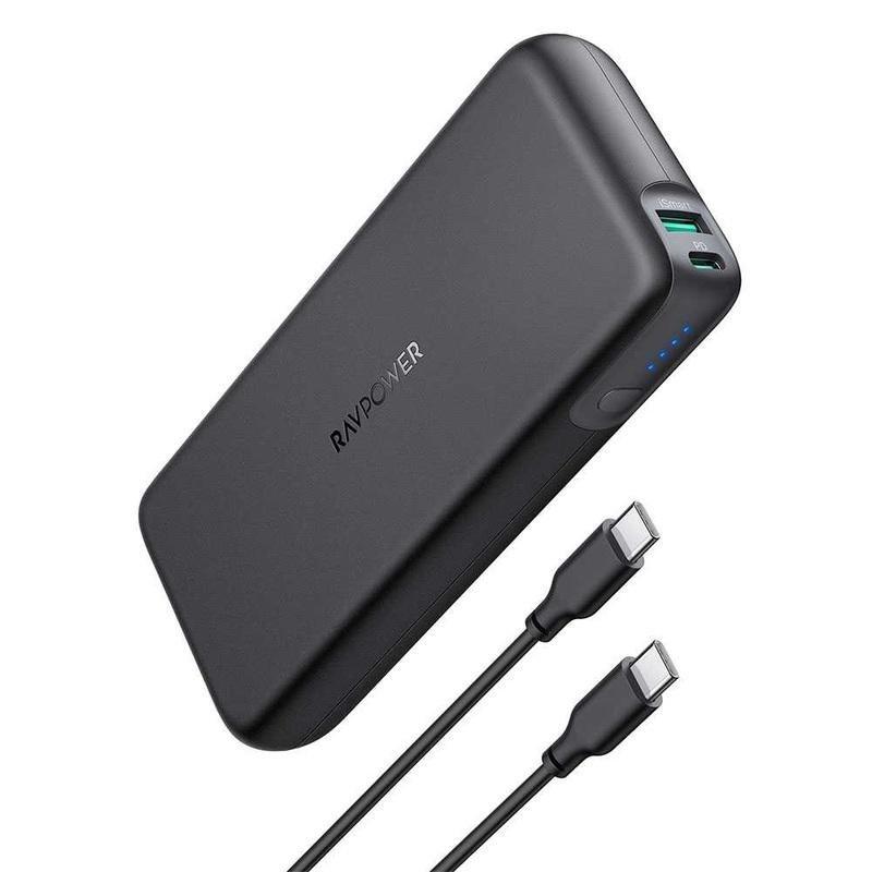 RAVPower 2-Port PD Pioneer Power Bank 20000mAh 60W Black, , large image number 0