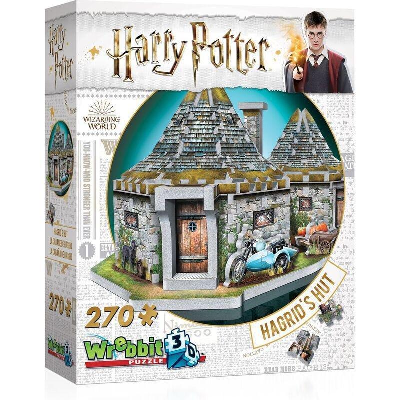 Wrebbit Harry Potter Hagrid's Hut 270 Pcs 3D Puzzle, , large image number 3