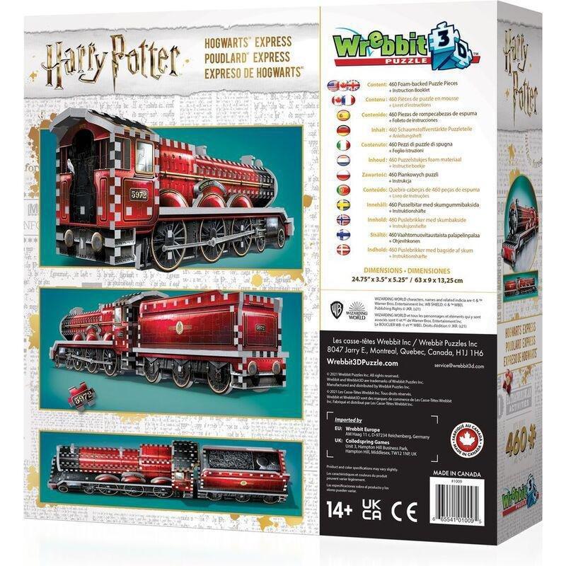 Wrebbit Harry Potter Hogwarts Express 460 Pcs 3D Puzzle, , large image number 5