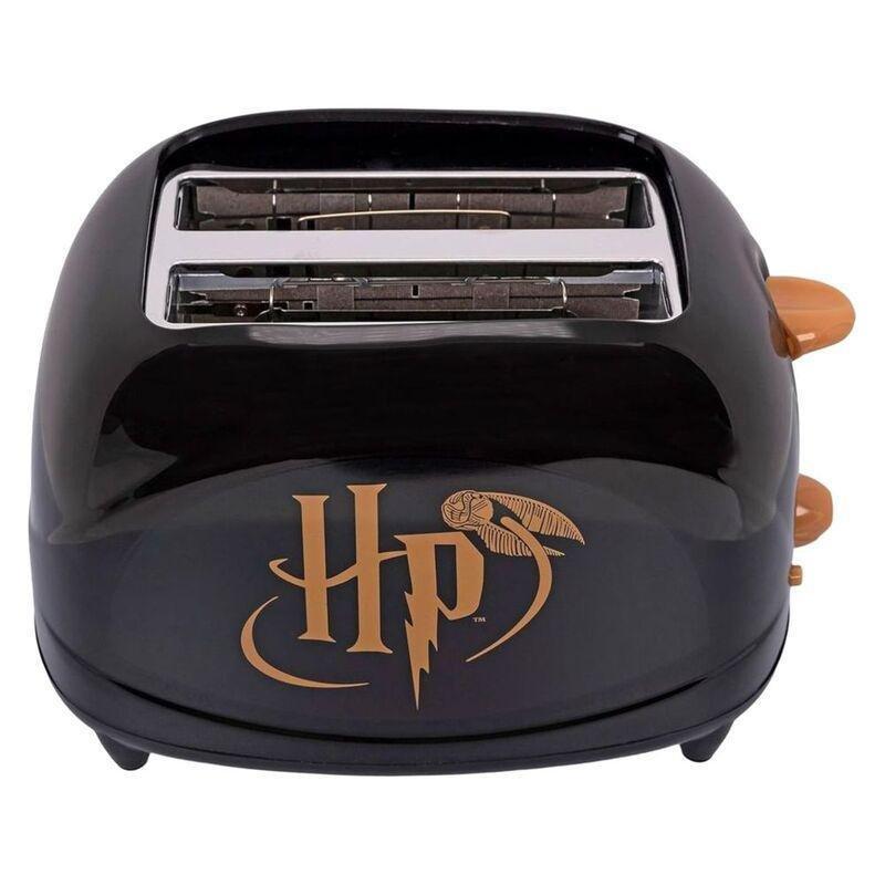 Harry Potter Harry Potter Icon Elite 2 Slice Cool Touch Toaster Black, , large image number 1