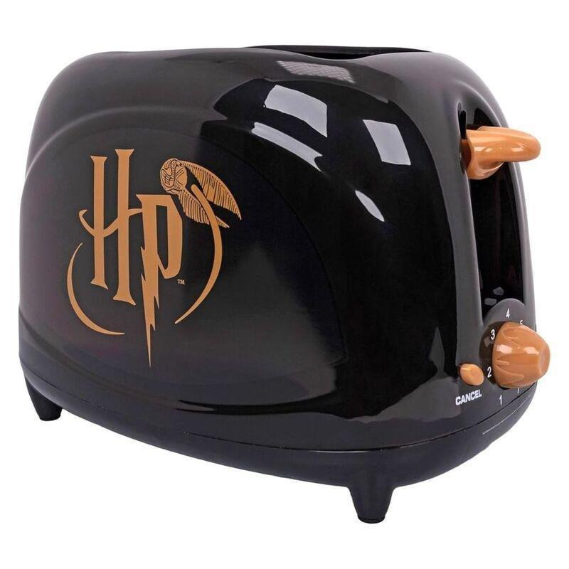 Harry Potter Harry Potter Icon Elite 2 Slice Cool Touch Toaster Black, , large image number 3