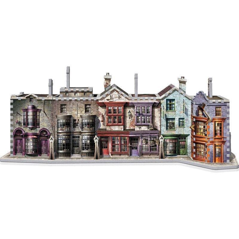Wrebbit Harry Potter Hogwarts Diagon Alley 450 Pcs 3D Puzzle, , large image number 0